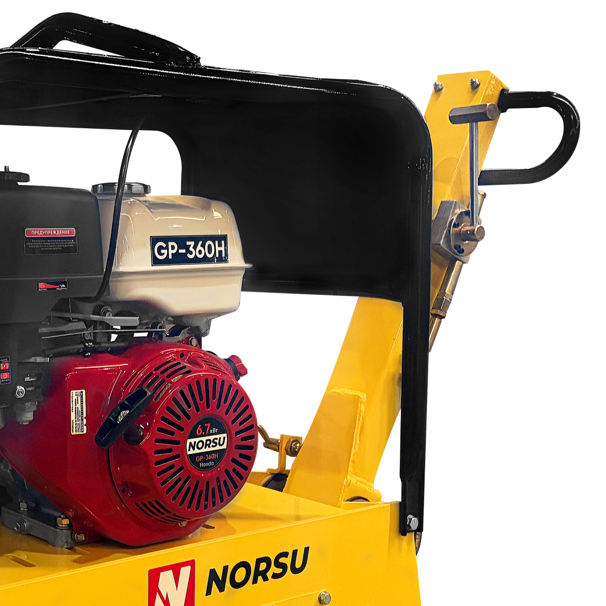 6 - Виброплита бензиновая реверсивная NORSU GP-360H